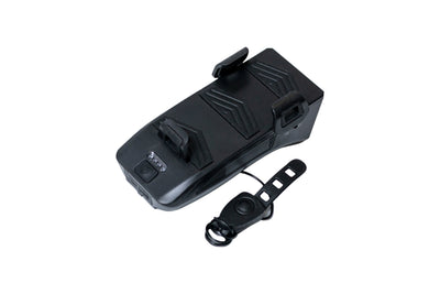 Multifunctional bicycle light and mount- Black-