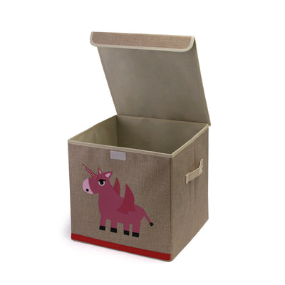 Storage box-Animal Canvas Tidies -Unicorn