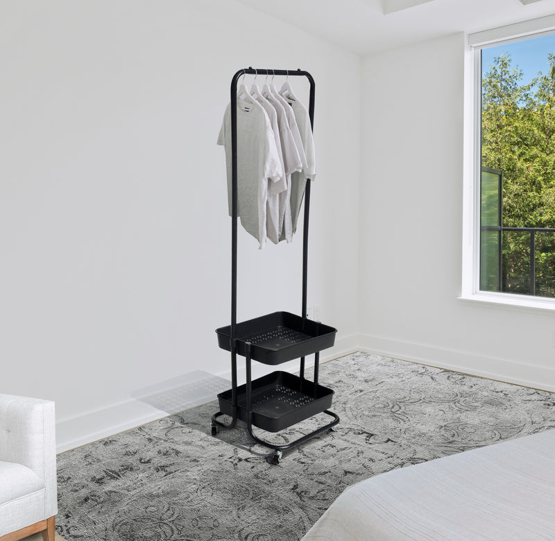 Miami Clothing Rack-Black