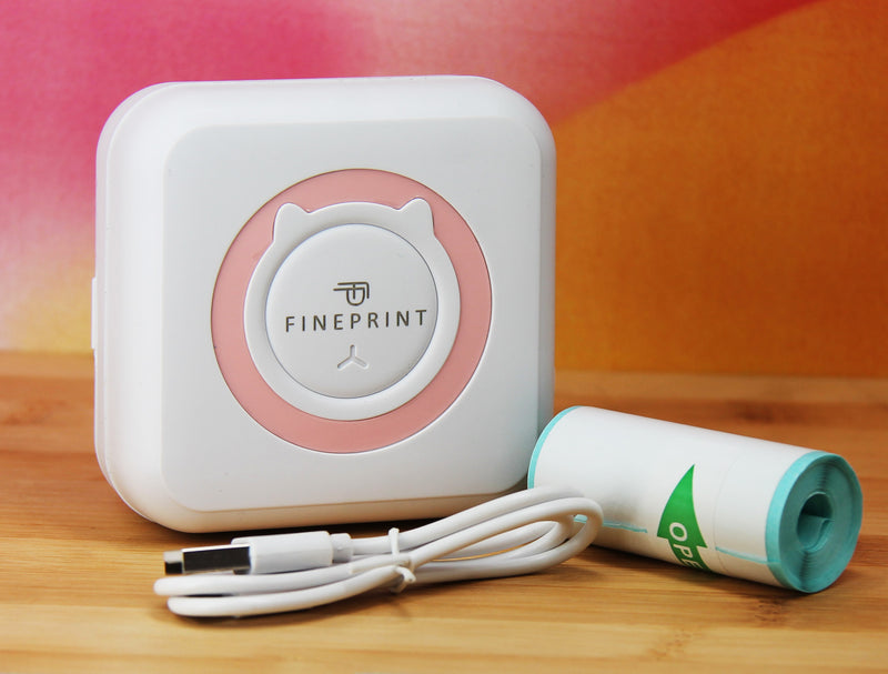 FinePrint - Bluetooth Printer - Pink