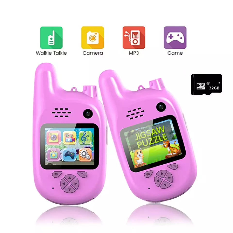 Walkie Talkie Action Camera 1080P - Pink – Calasca