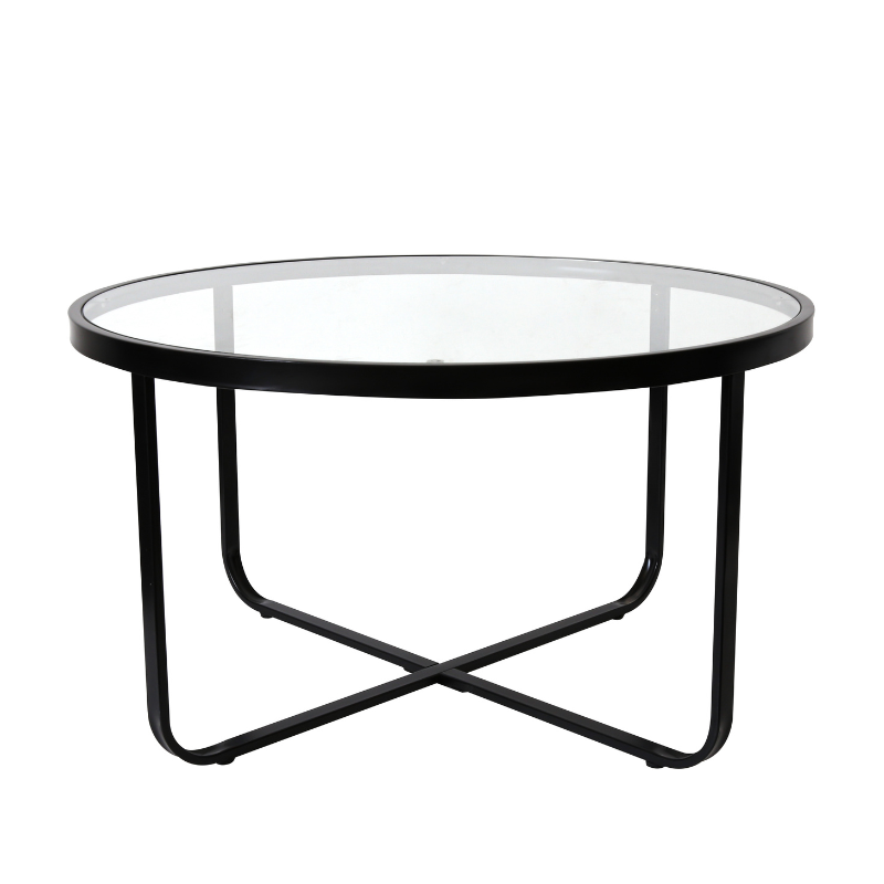 Fine Living Round Table - Glass Top