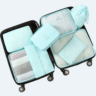 Fine Living Rover 9pc Organizer bag - Turquoise