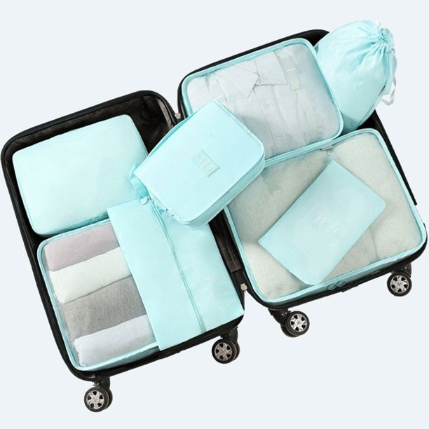 Fine Living Rover 9pc Organizer bag - Turquoise