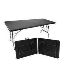1.8m Folding Table -Black