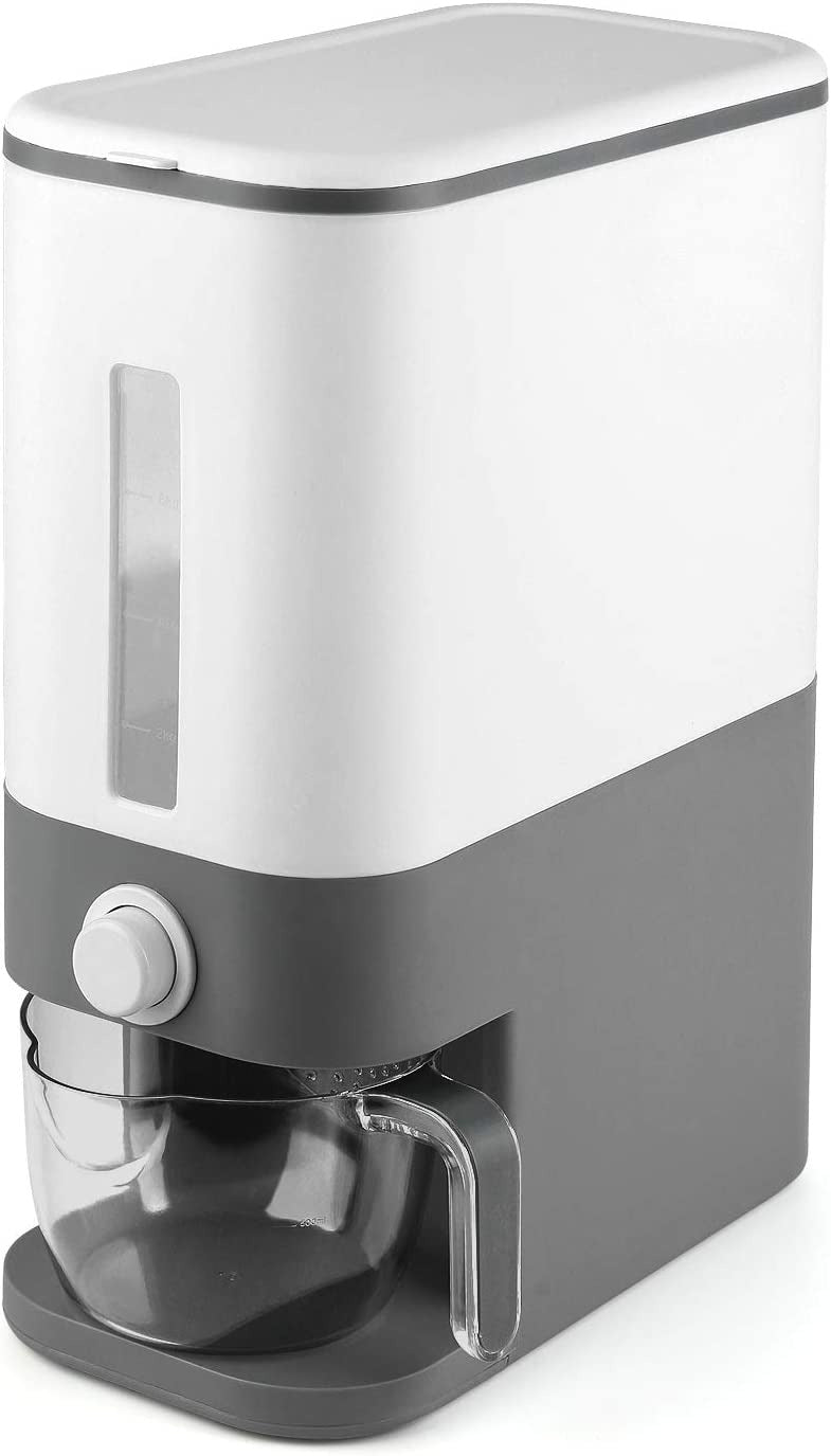 Free Flow Food Dispenser - Grey