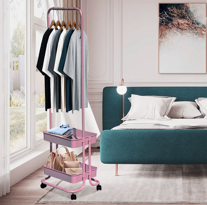 Miami Clothing Rack - Pink