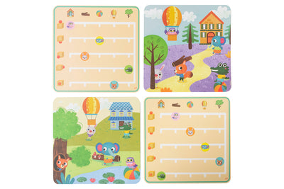 Nuovo Where The Animals Go - Wooden Toy