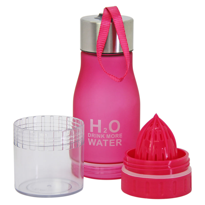 H2O Infuser Bottle - Pink