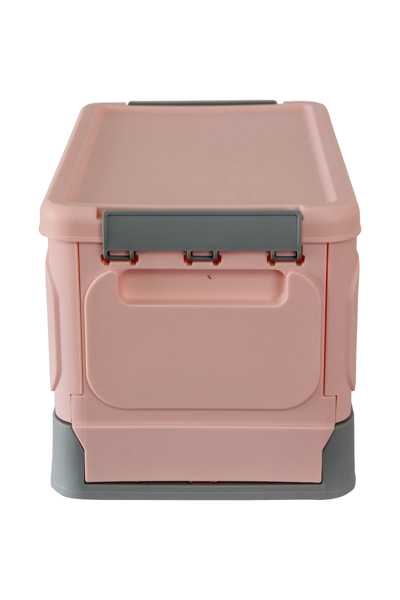 Foldable Storage Clip Boxes - Small - Pink