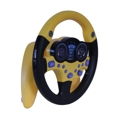 Driver Baby Steering Wheel with Music Yellow