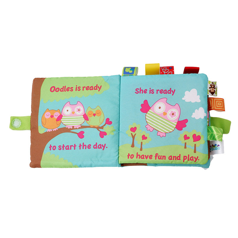 Nouvo Interactive Baby Fabric Book Owl