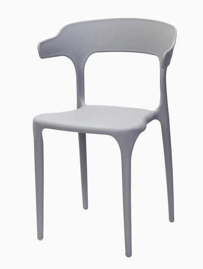 Chester Cafe Chair - Light Grey