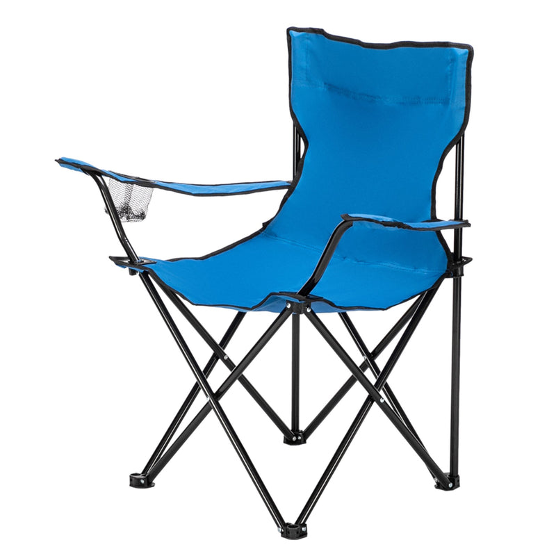 Fine Living Camping Folding Chair - Blue