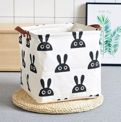Ultra-fine Storage Basket - Rabbit Pattern