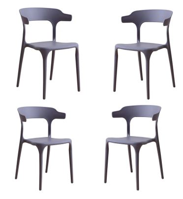 Chester Cafe Chair - Grey