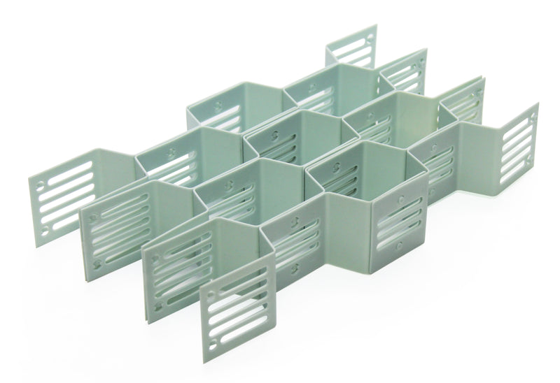 Honeycomb Drawer Organizer Blue - Set of 2