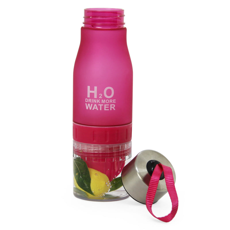 H2O Infuser Bottle - Pink