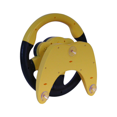 Driver Baby Steering Wheel with Music Yellow