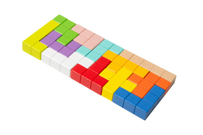 Nuovo Wooden Puzzle Cubes