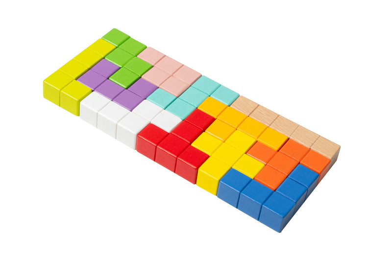 Nuovo Wooden Puzzle Cubes