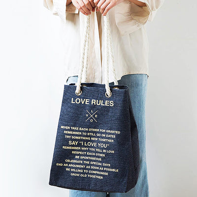 Fine Living -Multi-use bag - Navy - M