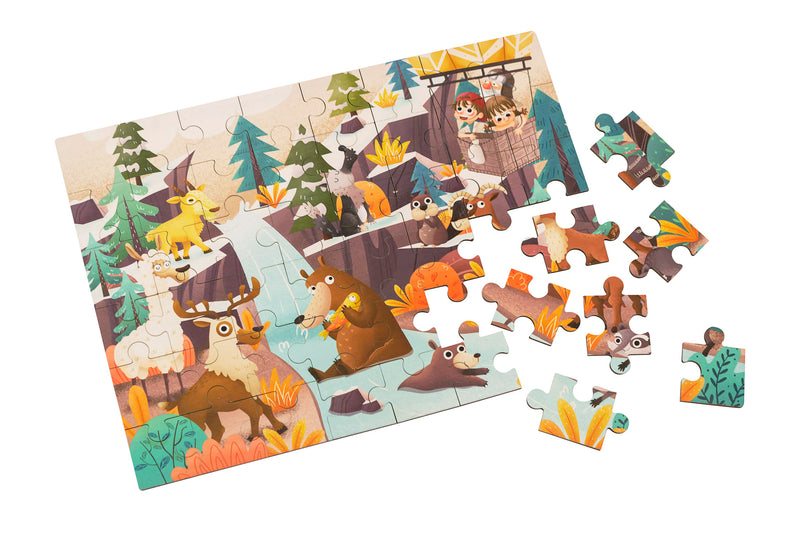 Nuovo Wooden Alpine Puzzle