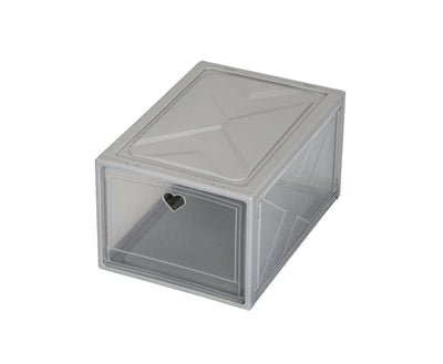 Shoe Organiser Box Grey