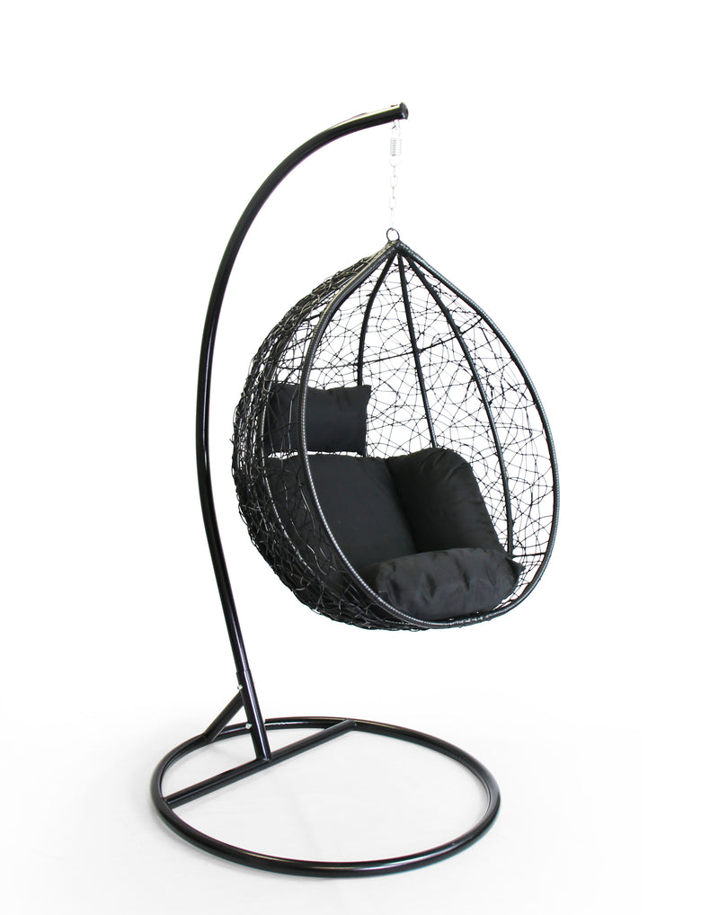 Santorini Pod Swing -85cm - Black